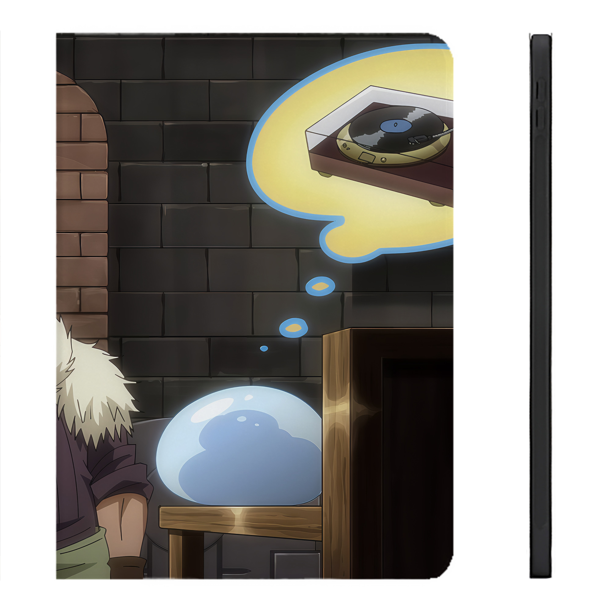 （画像用） 転スラ Regarding Reincarnated to Slime IPadケース ペンホルダー付き ブックスタイルデザイン